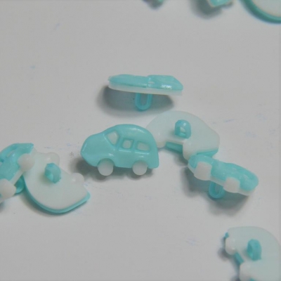Knopf | Kinder AUTO | Hellblau
